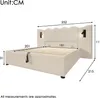 Flieks Hydraulisches Polsterbett 180x200cm mit Ladefunktion Produktbild-Vorschau 7