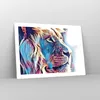 Poster - Poster ohne Rahmen - Löwe Mähne Märchen - 70x50 cm Produktbild-Vorschau 7