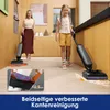 A woman and a child are cleaning a floor with a wet dry vacuum cleaner in a modern home. Produktbild-Vorschau