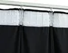 Verdunkelungsvorhang mit Haken Samt Schwarz 290 x 245 cm Produktbild-Vorschau 4