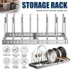 Topfdeckelhalter Edelstahl für Schrank Küchen Organizer, Produktbild-Vorschau 4