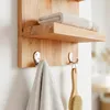 Relaxdays, nástenná polička do kúpeľne, rozmer: 60 x 28 x Náhľad obrázku produktu 6
