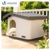 VOUNOT®: Casa para gatos y perros, apta para interior y Vista previa de la imagen del producto 11