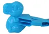 Leantoys Schneemacher Schneeballmaschine Blauer Dinosaurier Produktbild-Vorschau 3