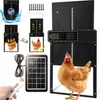Automatické dvierka pre kurčatá Bettizia, solárne hliníkové Náhľad obrázku produktu 1