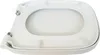 A white toilet seat is shown from a top-down perspective, with the lid open. Náhľad obrázku produktu