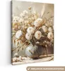MuchoWow® - Leinwandbilder - Blumen - Vase - Stilleben - Produktbild-Vorschau 1