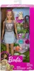 A Barbie doll with pets and accessories in a picnic setting, presented in its retail packaging. Podgląd zdjęcia produktu