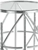 Beistelltisch - Metalltisch mit Metallverzierungen in Antik Produktbild-Vorschau 2