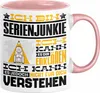 Serienjunkie Geschenk Kaffee-Tasse Geschenkidee für Produktbild-Vorschau 1