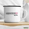Huuraa Emaille Tasse Golden Retriever my love 300ml Vintage Produktbild-Vorschau 3