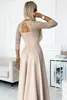 Numoco dames feestjurk Amber, beige, maat XL Productafbeelding-voorbeeld 6