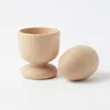 Set in legno BICCHIERE e UOVO DI FAGIOLO per lavoretti fai Anteprima dell’immagine prodotto 2