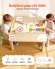 VEVOR, Tavola sensoriale Montessori multifunzione 16-in-1, Anteprima dell’immagine prodotto 3