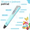 Fleau Kids 3D Pero Starter Pack Modrá L - 36m Filamentu - Náhľad obrázku produktu 3