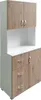 Küchenbuffet Blanca 180x80x40 cm mit Regalfächern und Produktbild-Vorschau 2