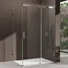 doporro Duschkabine Schiebetür Dusche Eckdusche Produktbild-Vorschau 1