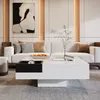 okwish Couchtisch 72*72*30cm, Hochglanz-Wohnzimmertisch, Produktbild-Vorschau 8