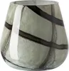 Fink MARLY, Windlicht, Vaas, Glas, glad, lichtgroen, zwart, Productafbeelding-voorbeeld 1