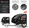 KESSER® Hundeanhänger Boxer 2-in-1 Hundebuggy Produktbild-Vorschau 2