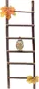 TrendLine Deko Leiter Herbst Holz 43 x 14 cm braun orange Produktbild-Vorschau 2
