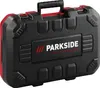 A black and red tool case with the "PARKSIDE PERFORMANCE" logo on it. Produktbild-Vorschau