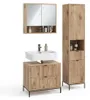 Badmöbel-Set Vicco Eliza Viking Oak 3 Teile, Model 59690 Produktbild-Vorschau 6