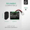 CELLONIC 2x Batteria per Aspirapolvere Compatibile con Anteprima dell’immagine prodotto 5