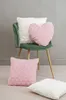 MAGMA Heimtex - Kissen FLUFFY HEARTS - 40 x 35 cm - Rot - Produktbild-Vorschau 2