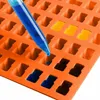 INF Süßigkeitenform Gummibären Silikon orange Produktbild-Vorschau 6