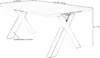Esstisch Esszimmertisch 160 - 210 cm ausziehbar Sägerau Produktbild-Vorschau 3