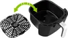 ECG AF 6000 Friteuse à air chaud, Couleur:Noir Voir les images du produit 6