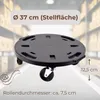 Transportroller Rollbrett Transportrollen Rollbrett Produktbild-Vorschau 3