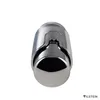 A close-up, studio shot of a chrome-plated radiator valve fitting against a white background. Produktbild-Vorschau