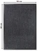 Schmutzfangmatte Grau 50x80 cm für Innen & Außen – Produktbild-Vorschau 5