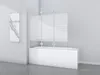 Badewannenfaltwand MARWELL Pulse 3 - 3-flg, 140x140cm - Produktbild-Vorschau 3
