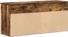 vidaXL Schuhbank Räuchereiche 102x30,5x45 cm Holzwerkstoff Produktbild-Vorschau 6