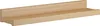 A light brown wooden shelf against a white background. Produktbild-Vorschau
