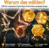LZQ LED Weihnachtsbeleuchtung Sterne 3m mit timer für Innen Produktbild-Vorschau 5