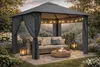 Ersatzdach 250g Garten Pavillon 3x3m Grau RAL 7012 Antik Produktbild-Vorschau 5