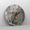 Wanduhr - Rund - Glasuhr - Architektur Zeichnen Montmartre Produktbild-Vorschau 4