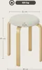 Lot de 4 tabourets de salle à manger HOMCOM, empilables, Voir les images du produit 10