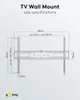 Goobay 49892, 109,2 cm (43"), 2,54 m (100"), 200 x 200 mm, Náhľad obrázku produktu 4