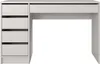 Nábytek24 Psací stůl Ada s 5 zásuvkami Cashmere 125 X 75 X Náhled obrázku produktu 2