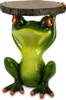 Garten Deko Tisch Frosch - Frosch Tierfigur für Blumen und Produktbild-Vorschau 1