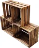 Obstkisten Holzkisten Regal 50 x 40 x 30cm und 40x30x25 4er Produktbild-Vorschau 2