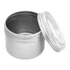 6 Aluminium-Dose rund mit Deckel leer Metalldosen Schachtel Produktbild-Vorschau 3