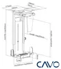 CAVO Kombi-Halterung PC mit Diebstahlsicherung & Produktbild-Vorschau 5