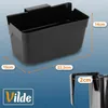 Vilde | Türabziehbehälter Schwarz - Mülltonne 2,5 l - Produktbild-Vorschau 5