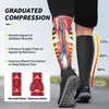 CAMBIVO Calze Compressione Graduata Donna Uomo 3 Paia, Anteprima dell’immagine prodotto 3